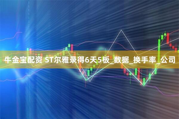 牛金宝配资 ST尔雅录得6天5板_数据_换手率_公司